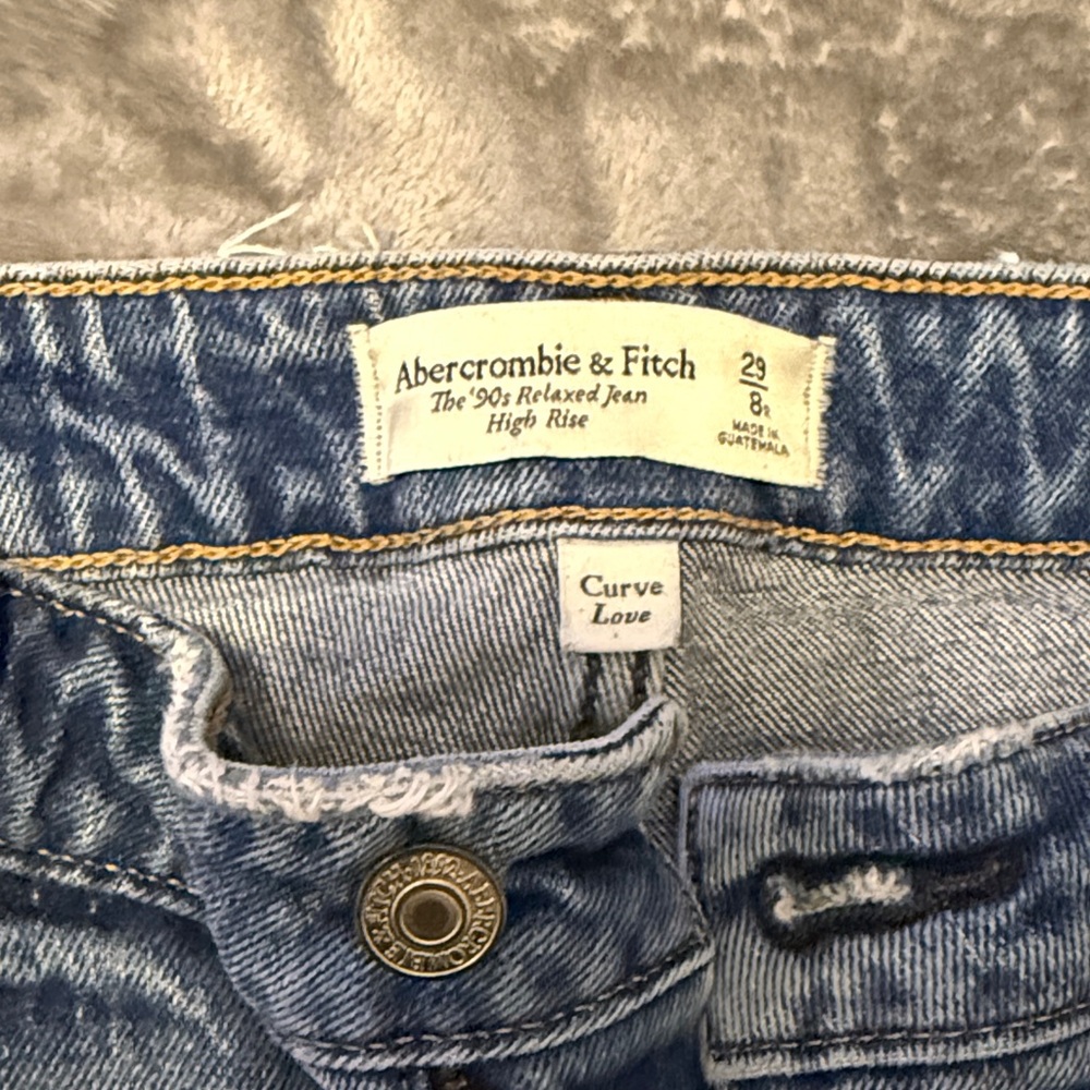 Abercrombie & Fitch High Rise Denim Jeans